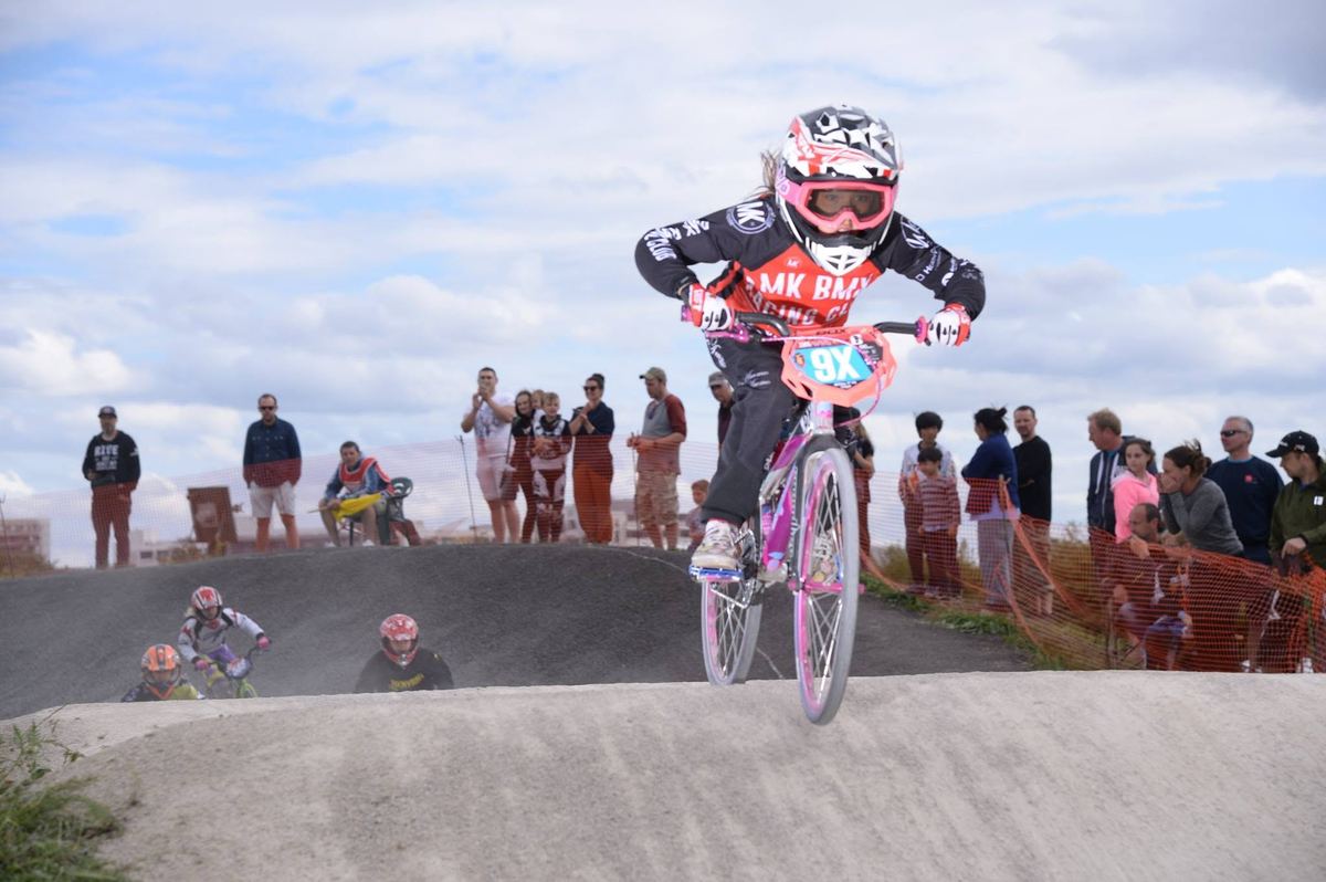 London BMX Series racing action 7